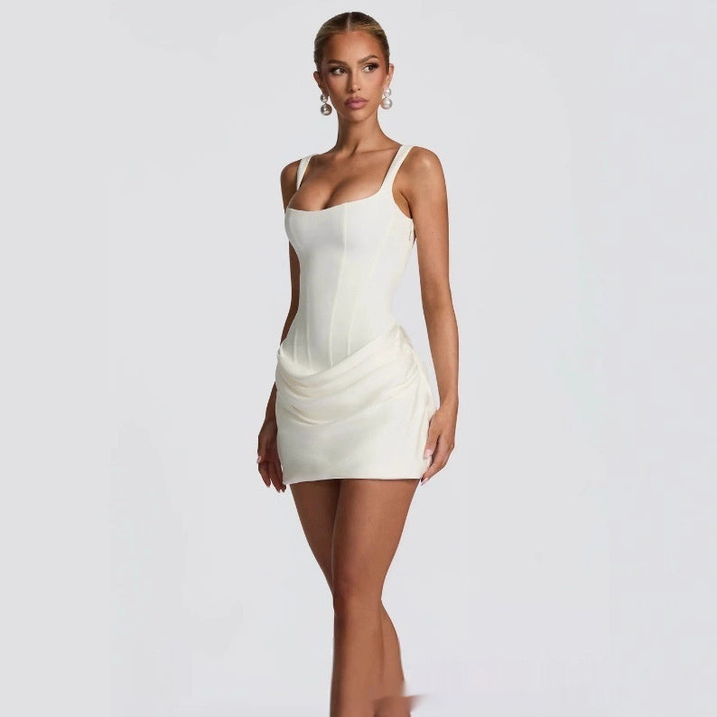 Summer Glow Corset Dress – Sleek Sleeveless Party Style